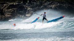 Imagen de participantes de paddle surf