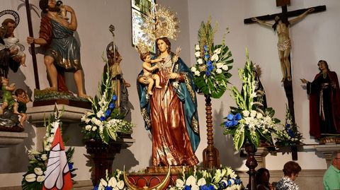 Nombramiento de la Virxe da Xunqueira como alcaldesa perpetua de Cee