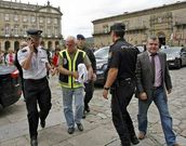 Antonio Tenorio y el juez Ta�n -el d�a de la entrega del C�dice- estuvieron en el interrogatorio.