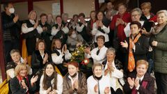 Homenaje aMagdalena Bringas en Ribeira