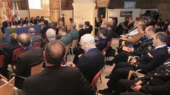 Un momento de la jornada de seguridad portuaria