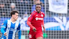 Abdoulaye Keita.Abdoulaye Keita con el Getafe