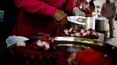 Imagen en la Festa do Pulpo del a�o pasado