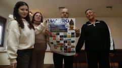 Ainoa Moares, Marcelino S�nchez, Loli Garc�a y Ana Bel�n Moares presentaron el cartel