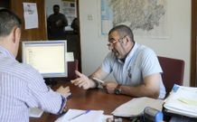 El horario de atenci�n se prolong� m�s del mediod�a, hora tope.