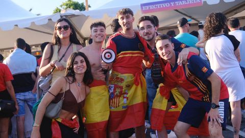 La final de la Eurocopa entre Espa�a e Inglaterra en Gij�n