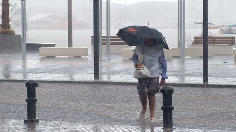 Lluvias torrenciales en Ibiza