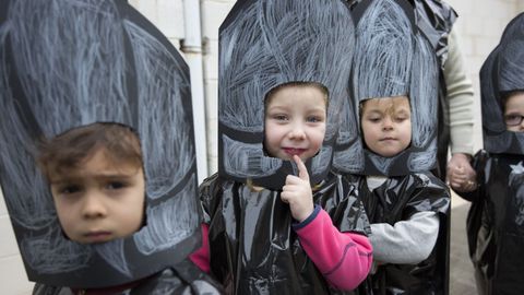 Carnaval del colegio Milladoiro de Malpica