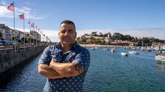 Villarino -en la imagen, con la fortaleza a sus espaldas- espera que su trabajo se divulgue y vea la luz en una publicaci�n.