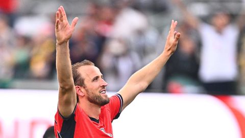 Harry Kane festexa o seu gol contra Panam�.
