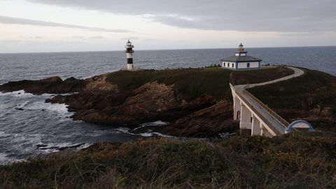 Hotel en el faro de Illa Pancha, en Ribadeo