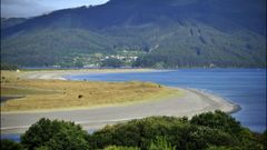 Vista de la playa de Morouzos