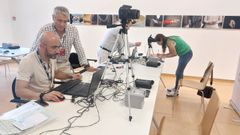 La oficina m&oacute;vil se instal&oacute; en el Centro Cultural Marcos Valc&aacute;rcel.