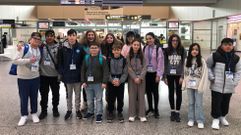 Alumnos y profesores del Praia Xard�n que viajaron a Alemania