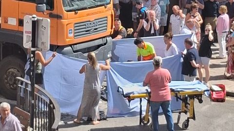 Fallece una persona tras sufrir un atropello en Pola de Siero