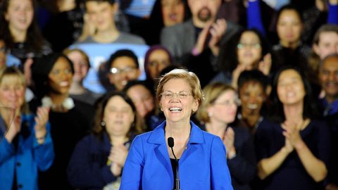 La senadora Elisabeth Warren