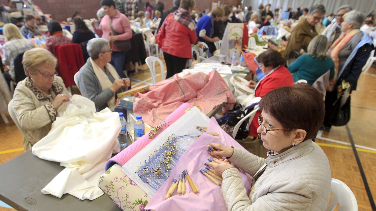 Cedeira recibirá a unas 300 palilleiras en el encuentro del sábado