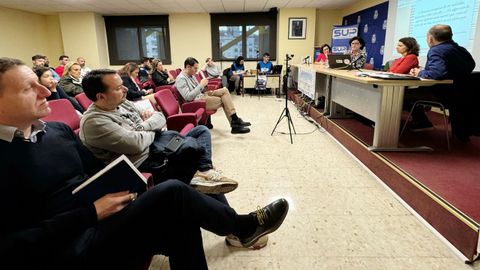 La jornada de formativa tuvo lugar en la comisaría de Ourense