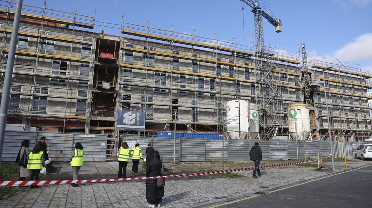 Santiago dispondrá de 244 nuevas viviendas de promoción pública y una residencia universitaria de 150 plazas en Salgueiriños