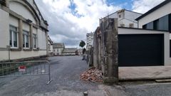 Inicio de las obras de construcci�n del p�rking de Santa Mar�a
