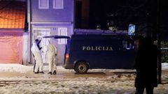 La polica busca en Montenegro a un tirador que mat a siete personas