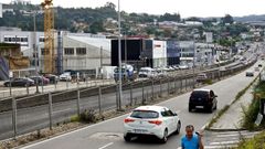 Imagen de las tiendas de autom�viles de la Avenida de Madrid 
