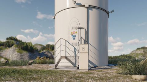 Sistema dise�ado por Instra Ingenieros para evitar colisiones de p�jaros contra aerogeneradores