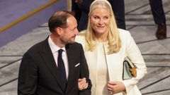 Mette-Marit y el pr&iacute;ncipe Haakon, en una imagen de diciembre del 2025
