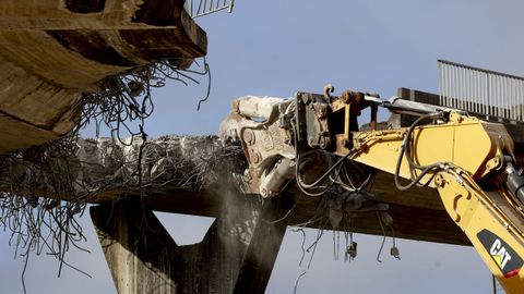 Derribo del scalextric de A Coru�a