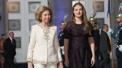 La reina Sofa y la princesa Leonor, en los ltimos premios Princesa de Asturias