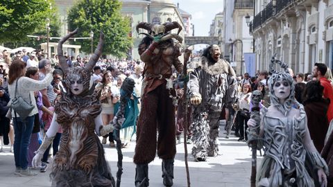 Orcos, faunos y brujas tambin forman parte del elenco del Arde Lucus