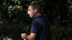 Cristian Corvillo, exch�fer de Pedro S�nchez, este jueves a su llegada a la Audiencia Nacional.