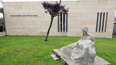El tanatorio de Ribadumia. 