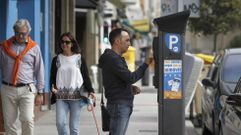 Un parqu�metro de la ORA