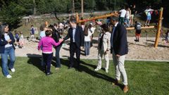 Inauguraci�n del nuevo patio sostenible del CEIP Chancelas