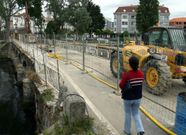 La obra oblig� a cerrar el puente un par de meses