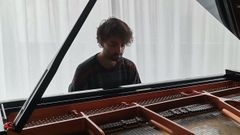 El pianista Sunil L�pez. 