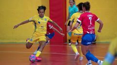 Las jugadoras del Futsi no pudieron con el Nun'Alvares en la jornada del domingo