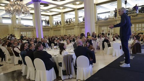 Juan Manuel L�pez Iturriaga ofreci� una charla motivacional en la gala