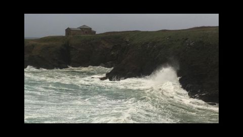 Temporal en la costa de Ferrol
