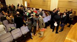 La presentaci�n del congreso hist�rico tuvo lugar ayer en el sal�n de actos del Vicerrectorado.