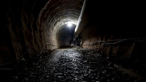 Obras de los tneles del tren al puerto exterior
