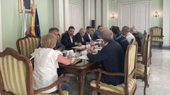 La Junta Local de Seguridad se celebr� en la Subdelegaci�n de Ourense.