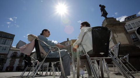 El buen tiempo y el calor invita a disfrutar tambin de las terrazas en otoo