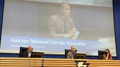 El alcalde de O Incio, en su intervenci�n en la jornada t�cnica sobre movilizaci�n de tierras agrarias en desuso