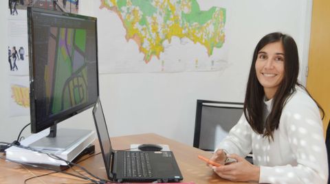 Flavia Besada, concejala de Urbanismo de Sanxenxo