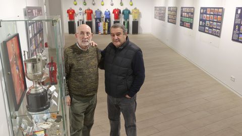 Tom�s Llao y Roberto Amado trabajaron meses en esta exposici�n.