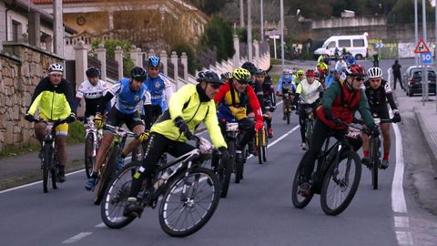 Ruta BTT de Nadal en Ribeira
