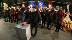 Miembros de Asanog encendieron el alumbrado