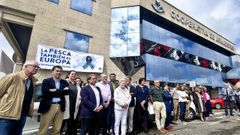 Protesta de los armadores de Vigo contra las pol�ticas pesqueras de Europa